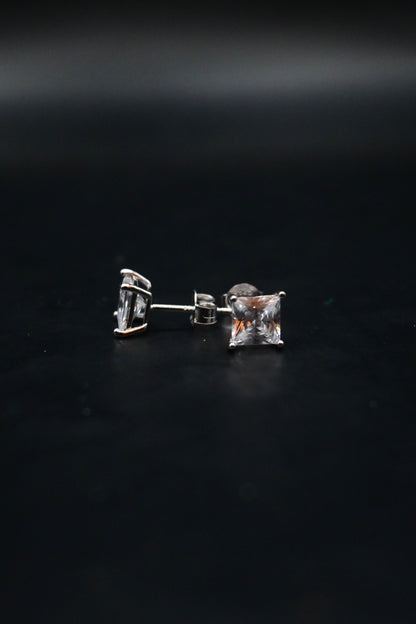 Crystal Square Earrings