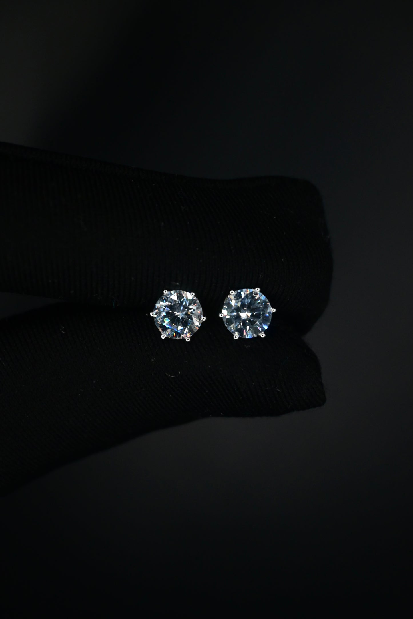 Crystal Stud Earrings